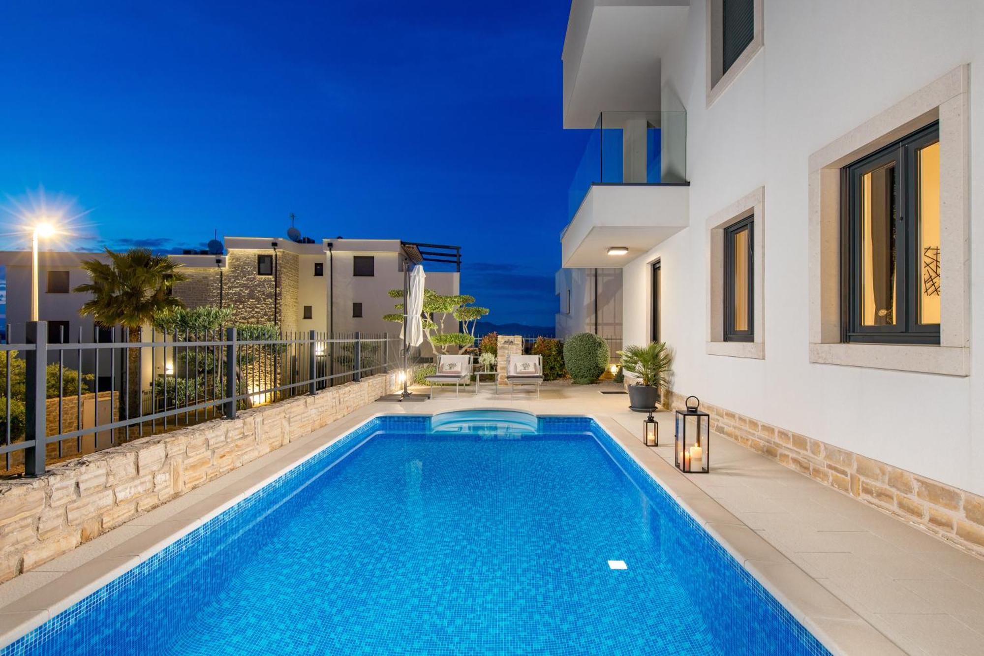 Luxury Apartment Hyperion With Private Pool And Garden Murter Eksteriør bilde